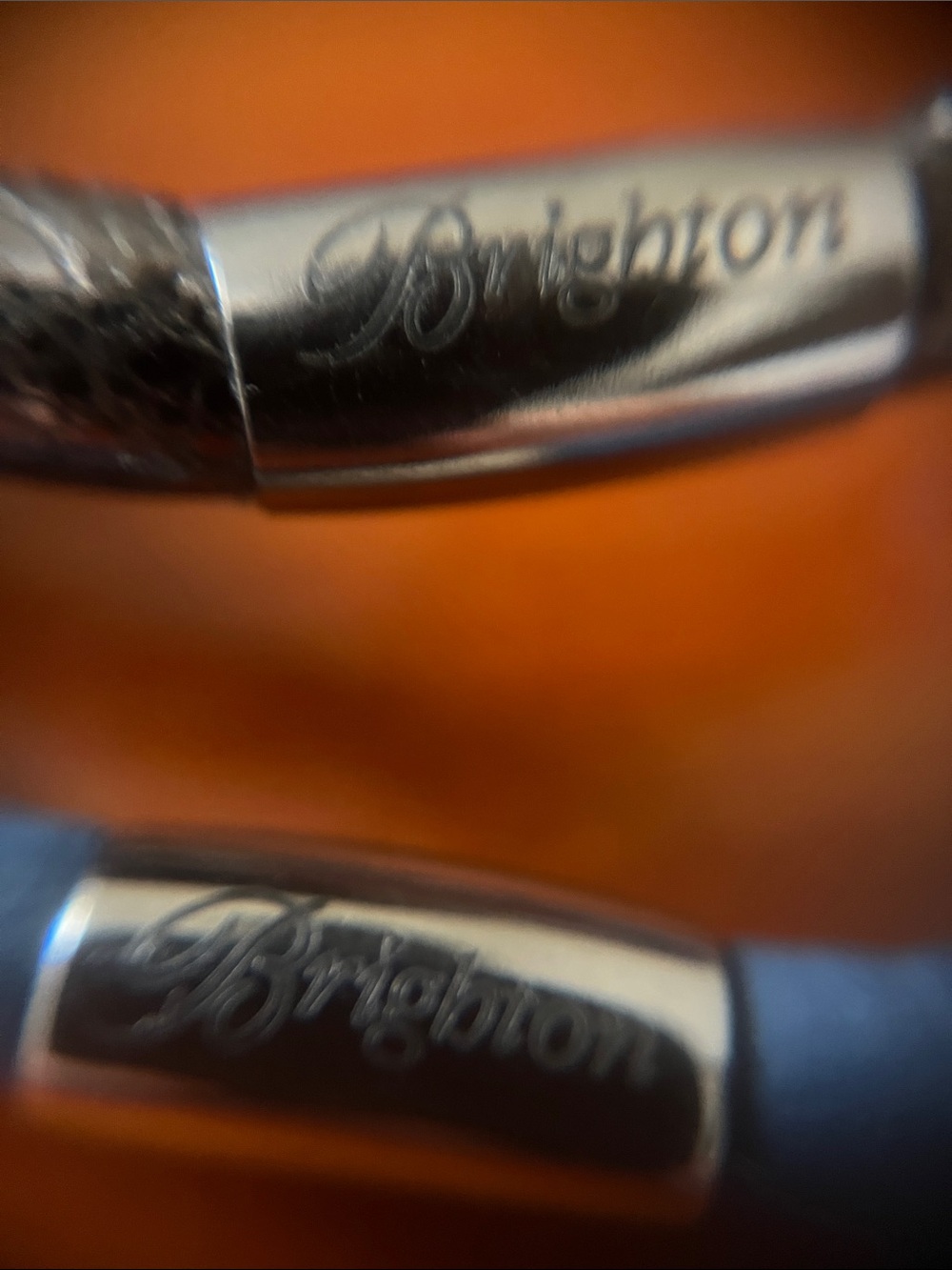 Two fine leather bracelets from the popular Brighton Woodstock collection. - Picture 5 of 8